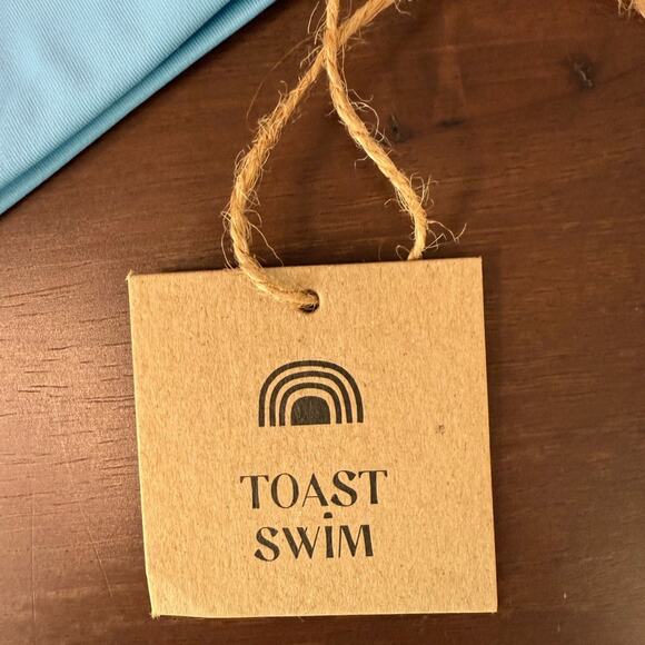 FP x Toast Swim Signature Apex Bikini Top in Sky Blue Medium NWT - Picture 8 of 9